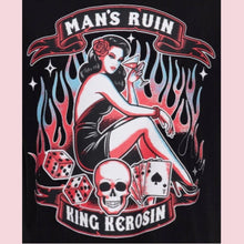 Load image into Gallery viewer, King Kerosin Man's Ruin Men's Tee
