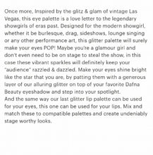 Load image into Gallery viewer, Dafna Beauty Eyeconic Vegas Showgirl Pressed Glitter Palette
