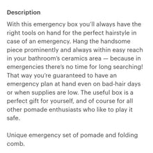 Load image into Gallery viewer, Rumble 59 Schmiere Pomade Emergency Kit
