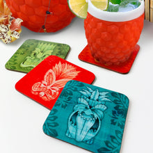 Load image into Gallery viewer, Inkabilly Tiki Coaster Set
