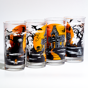 Atomic Drinkware Trick-or-Treat Highball Collins Cocktail Glass
