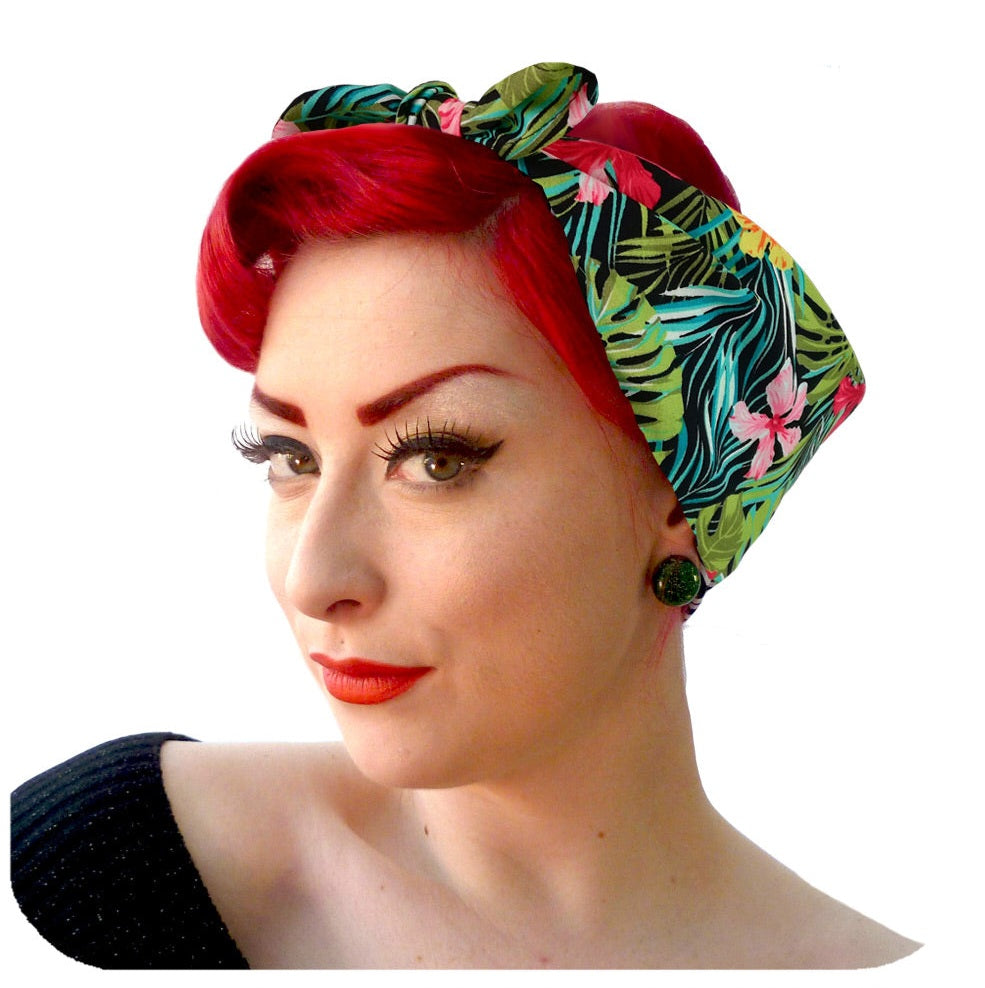 Inkabilly Tropical Tiki Bandana