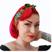 Load image into Gallery viewer, Inkabilly Tropical Tiki Bandana
