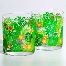 Load image into Gallery viewer, Atomic Drinkware Tropical Paradise Old Fashioned Rocks Cocktail Glass
