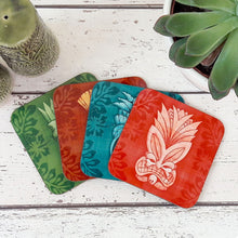 Load image into Gallery viewer, Inkabilly Tiki Coaster Set
