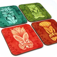 Load image into Gallery viewer, Inkabilly Tiki Coaster Set
