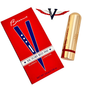 Besame Cosmetics Limited Edition 1940s Victory Red Lipstick