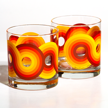 Load image into Gallery viewer, Atomic Drinkware &amp; 70s House Manchester Yootha Old Fashioned Rocks Cocktail Glass
