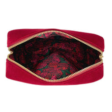 Load image into Gallery viewer, Reina Rebelde Red Signature Cosmetic Pouch
