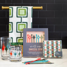 Load image into Gallery viewer, Mid Century Starlight Diamond Cocktail Napkins
