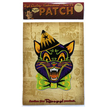 Load image into Gallery viewer, Crazy Cat Large Embroidered Patch
