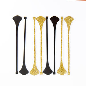Mid Century Dart Design Swizzle Stix