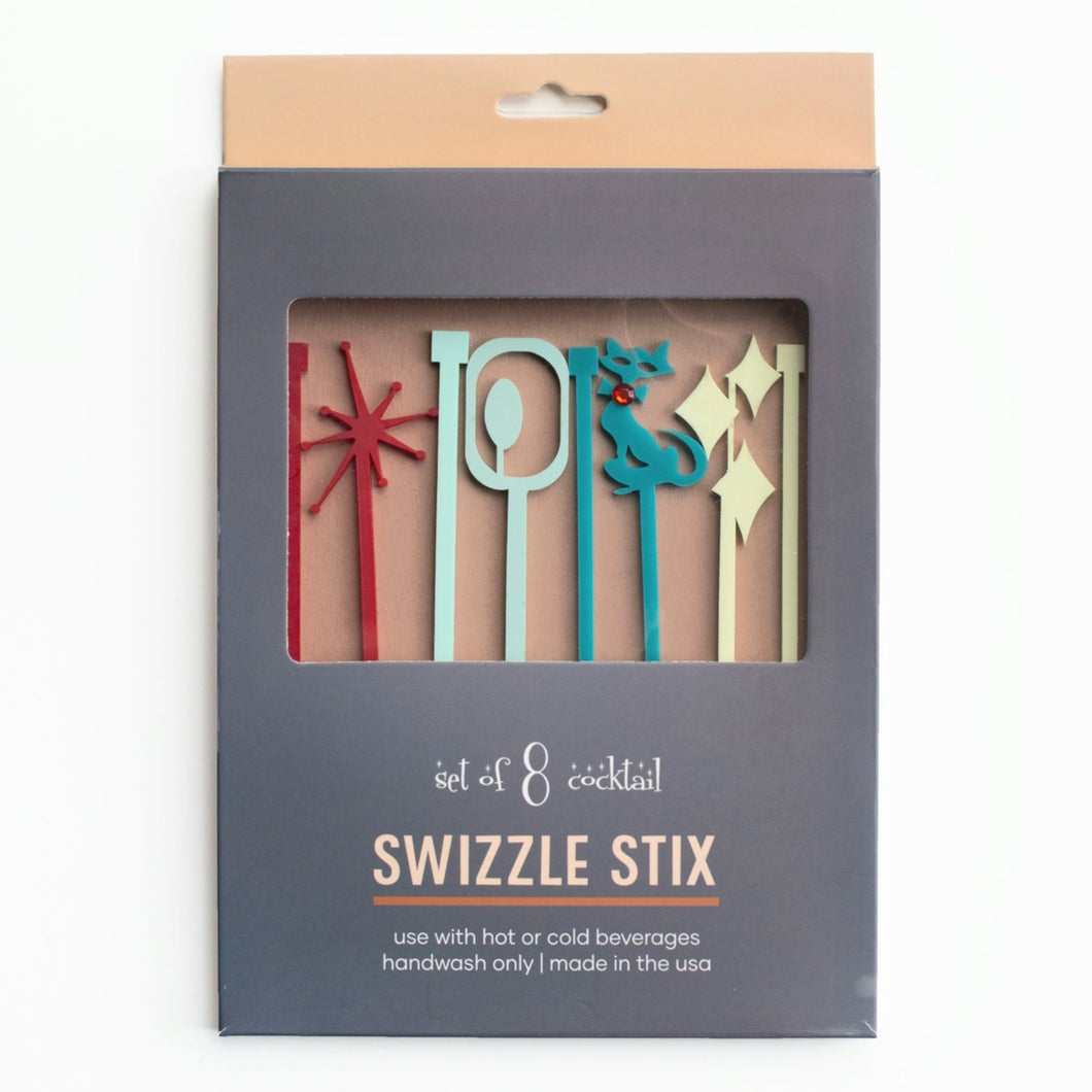 Mid Century Design Swizzle Stix