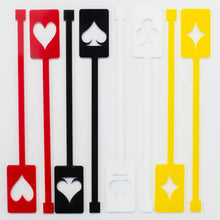 Load image into Gallery viewer, Card Suits Swizzle Stix

