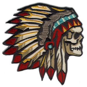 Chief Of The Dead Large Embroidered Patch