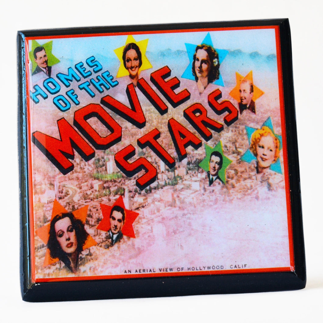 Homes Of The Movie Stars Coaster