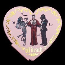 Load image into Gallery viewer, Dafna Beauty &amp; Hellvis 'til death' Eyeshadow Palette
