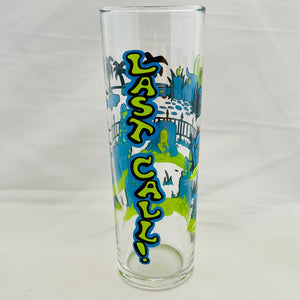 Last Call! Zombie Tiki Collins Cocktail Glass