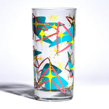 Load image into Gallery viewer, Atomic Drinkware Cosmic Stardust Collins Highball Cocktail Glass
