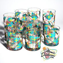 Load image into Gallery viewer, Atomic Drinkware Cosmic Stardust Old Fashioned Rocks Cocktail Glass
