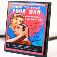 Load image into Gallery viewer, How To Find Your Man Coaster
