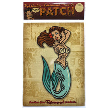 Load image into Gallery viewer, Tattoo Mermaid Embroidered Patch

