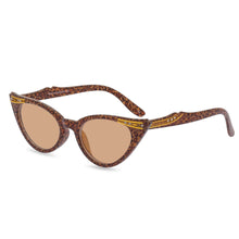 Load image into Gallery viewer, Retropeepers Betty Cat Eye Sunglasses Leopard
