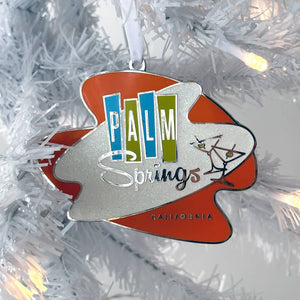 Palm Springs Christmas Tree Ornament