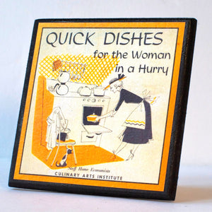 Quick Dishes Coaster