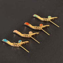 Load image into Gallery viewer, Set Of 4 Vintage Swimmers Cocktail Picks
