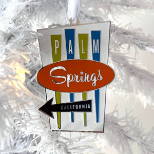 Palm Springs Christmas Tree Ornament