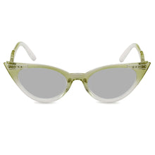 Load image into Gallery viewer, Retropeepers Betty Cat Eye Sunglasses Graduated Sage Green
