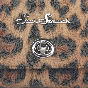 Star Struck Leopard Print Wallet