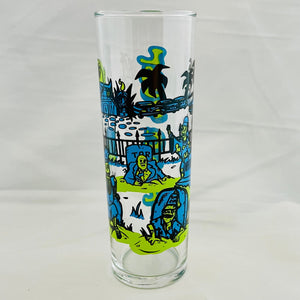 Last Call! Zombie Tiki Collins Cocktail Glass