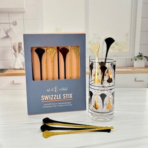 Mid Century Dart Design Swizzle Stix