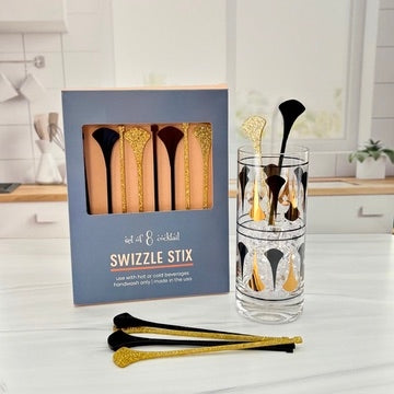 Mid Century Dart Design Swizzle Stix