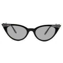 Load image into Gallery viewer, Retropeepers Betty Cat Eye Sunglasses Black
