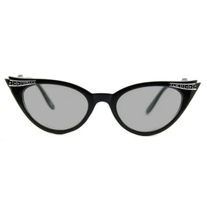 Retropeepers Betty Cat Eye Sunglasses Black