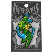 Load image into Gallery viewer, She Creature With Anchor Enamel Pin
