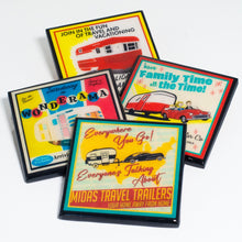 Load image into Gallery viewer, Airflight Vintage Travel Trailer Coaster
