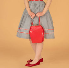 Load image into Gallery viewer, Tatyana To Die For Coffin Handbag Red
