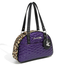 Load image into Gallery viewer, Lux De Ville Poisonous Purple Love Bird Handbag
