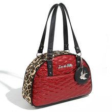 Load image into Gallery viewer, Lux de Ville Red Rum Love Bird Handbag
