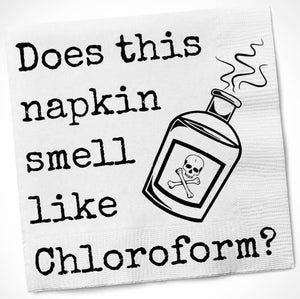 Chloroform Cocktail Napkins