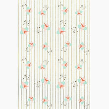 Load image into Gallery viewer, Mid Century Cosmic Gift Wrapping Paper White
