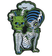 Load image into Gallery viewer, Bride of Frankenstein Large Embroidered Patch
