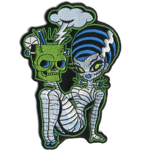 Bride of Frankenstein Large Embroidered Patch