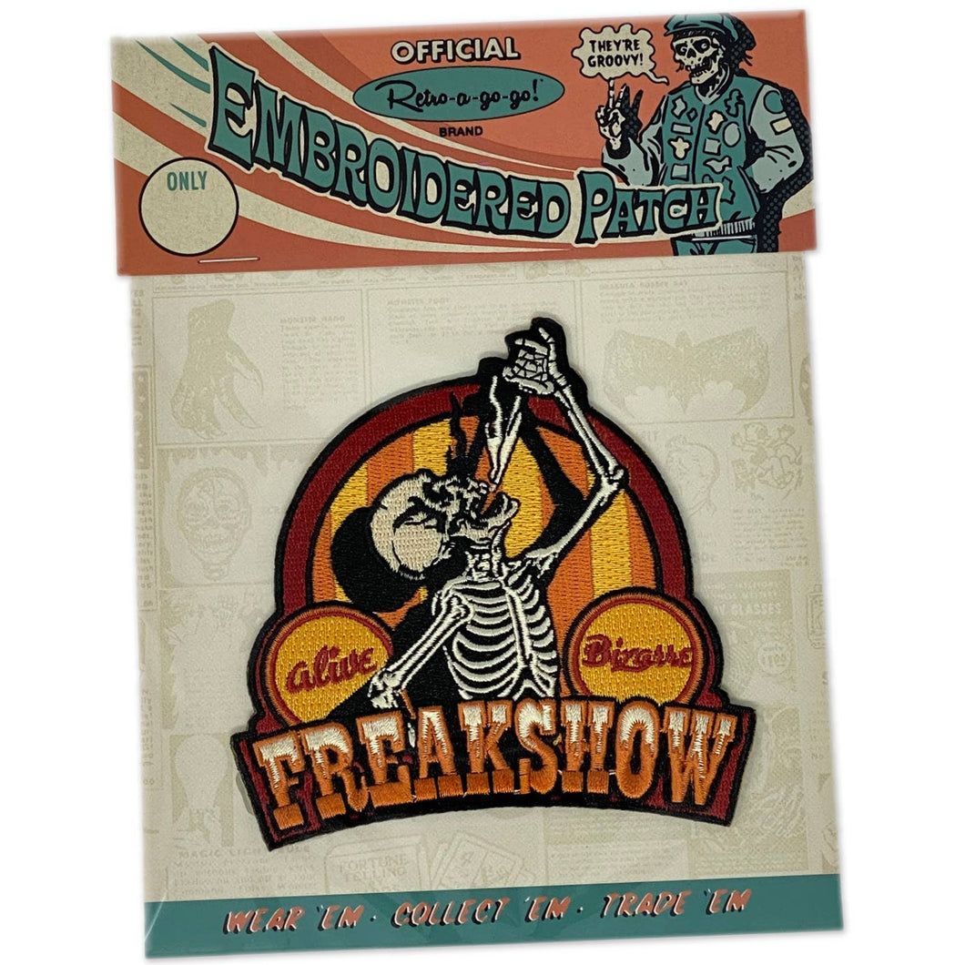 Freakshow Large Embroidered Patch