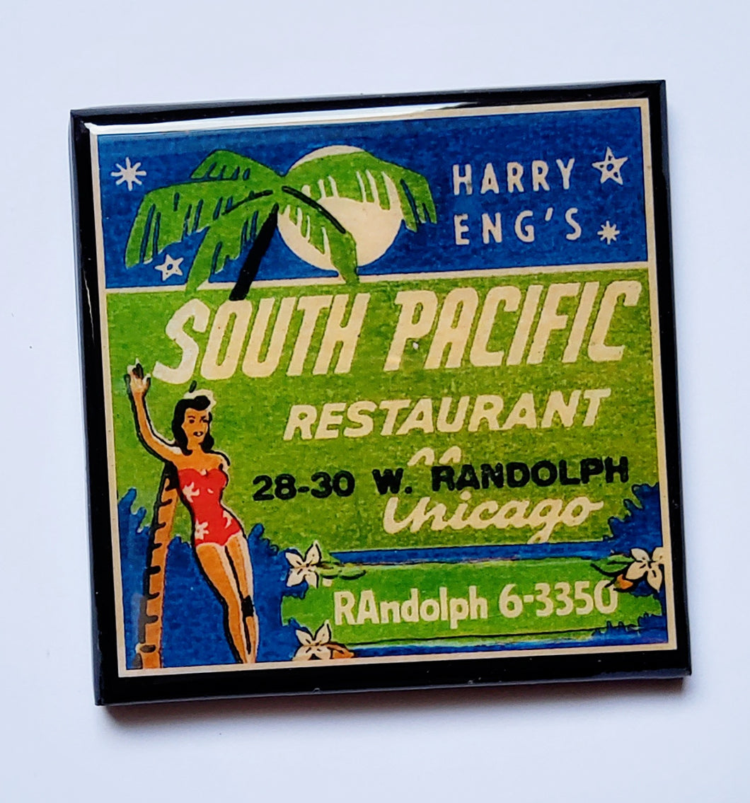 South Pacific Restaurant Coaster