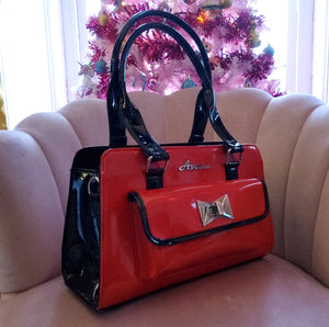 Astro Bettie Cosmo Ruby Red Handbag